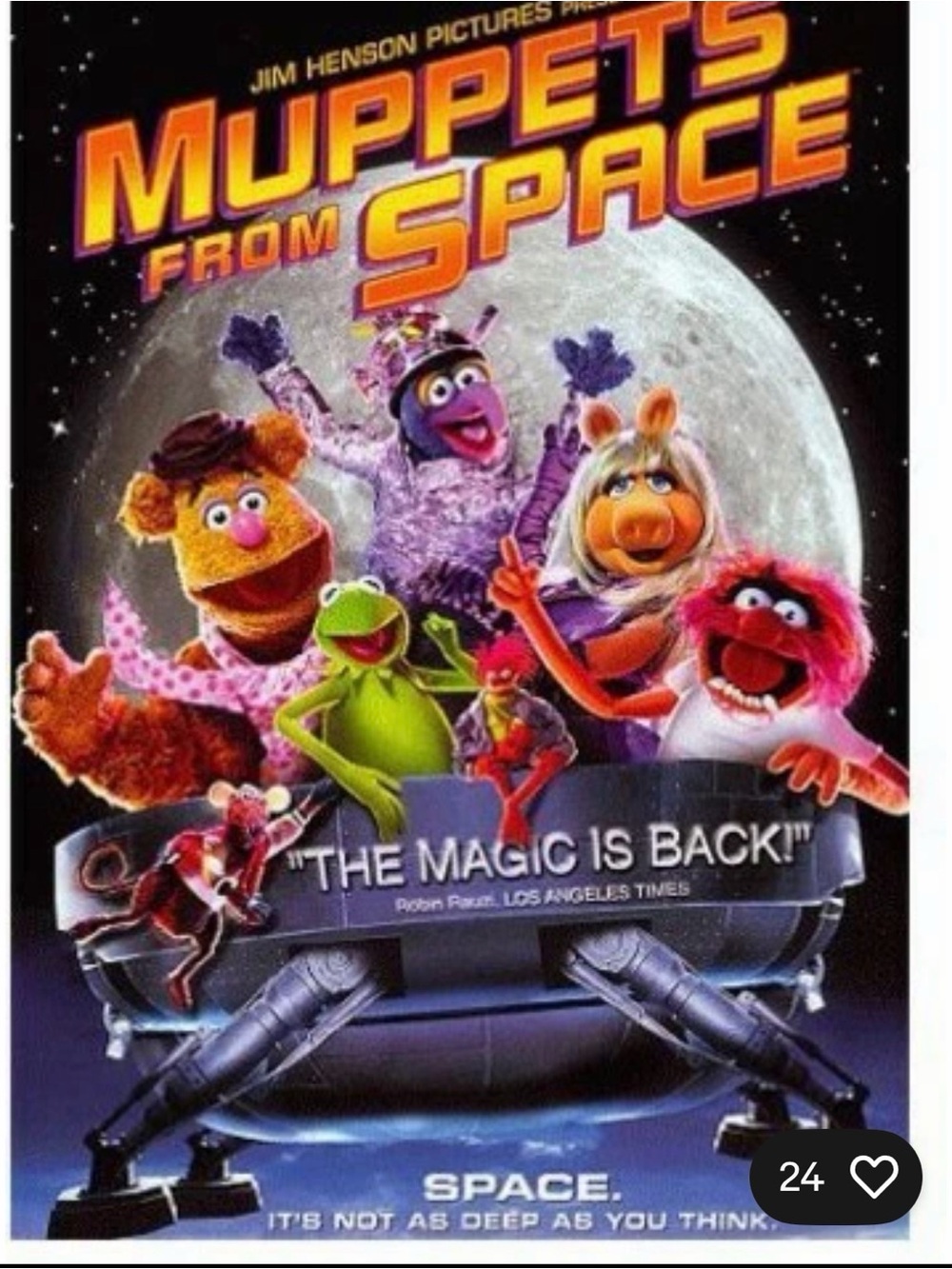 Muppets from Space DVD (1999) NEW
